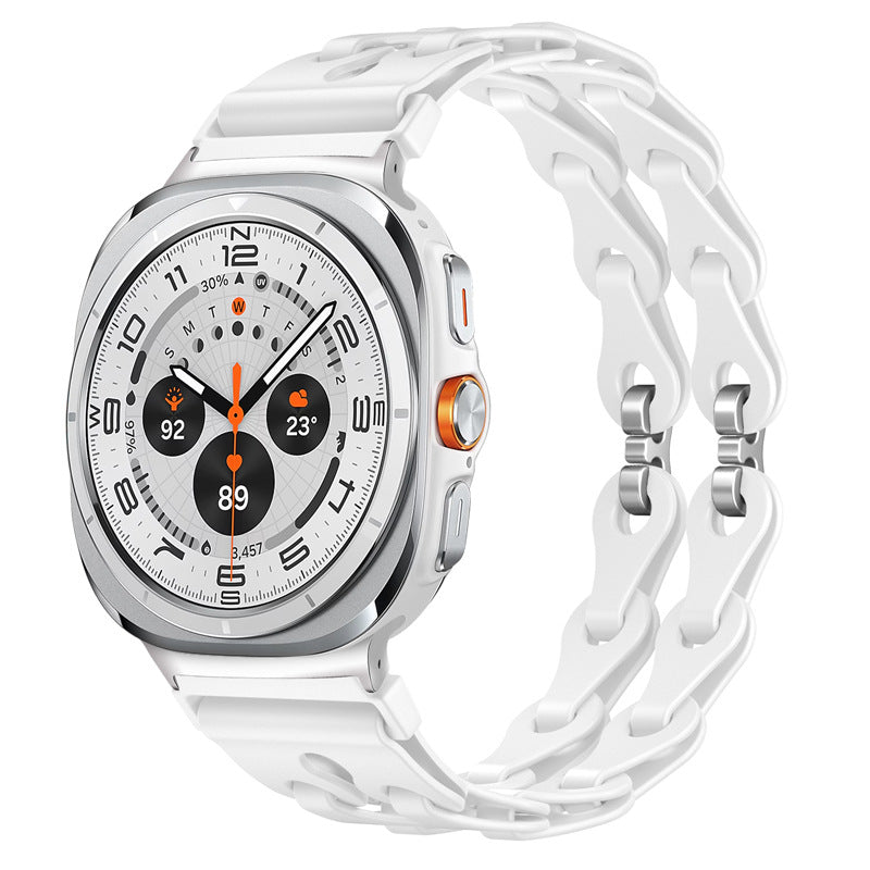 VitaFlex Silicone Sport Strap for Galaxy Watch Ultra 47mm