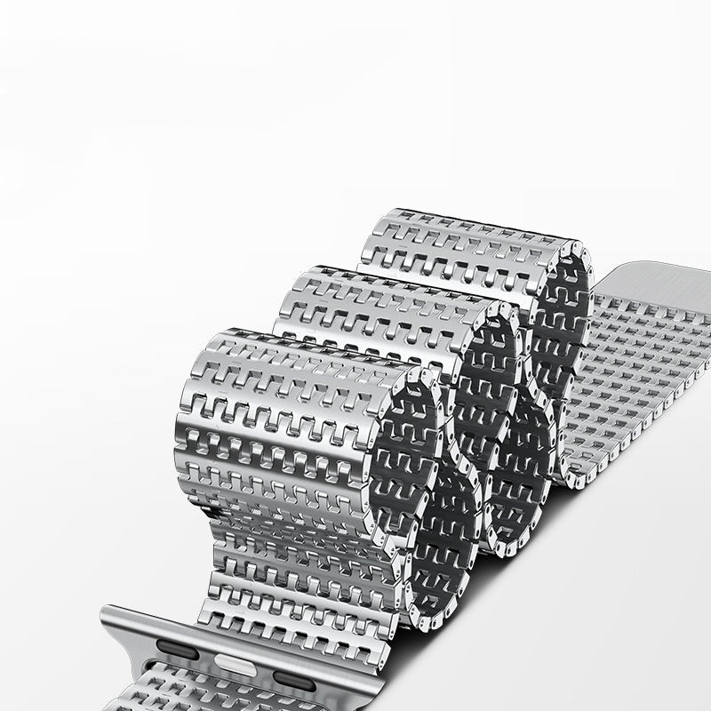 Aetheris Corbusier-Inspired Steel Magnetic Band For Apple Watch