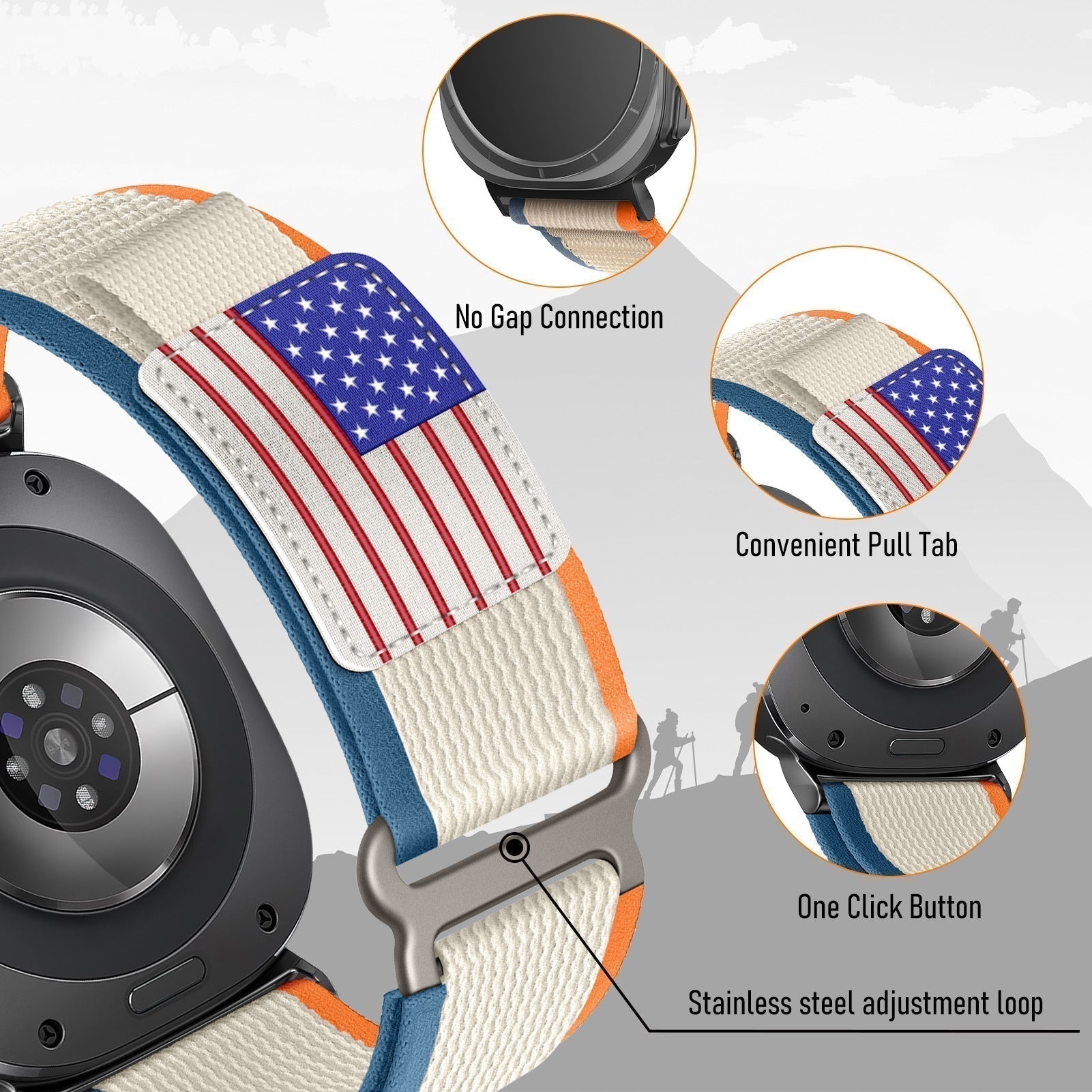 SummitTrail Sport Loop for Galaxy Watch Ultra Comfort Fit