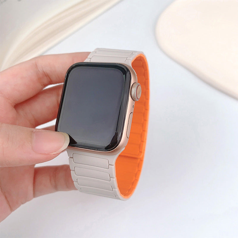 NovaFlex Magnetic Silicone Strap for Apple Watch Models
