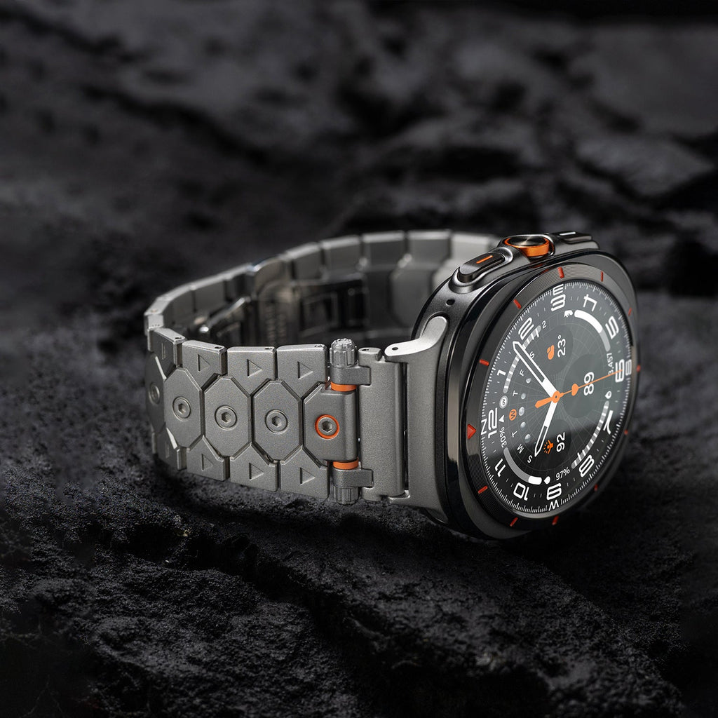Nova Geometric Stainless Steel Strap for Galaxy Ultra