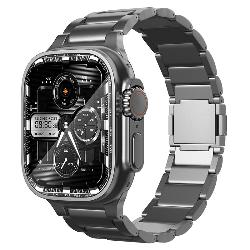 PulseForge Titanium Pro Strap for Apple Watch Ultra With DLC Clasp
