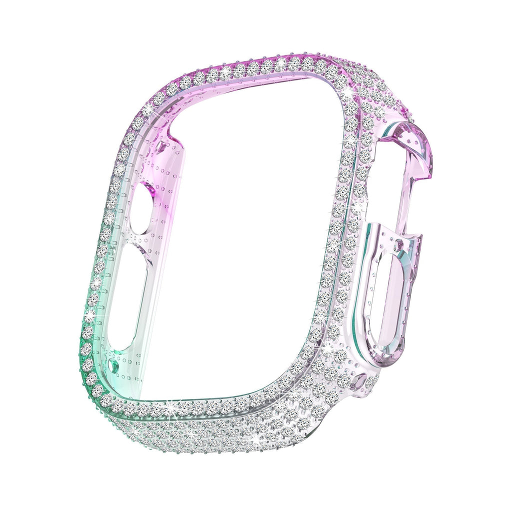 GleamLux Diamond Full Cover Case For Apple Watch Elite