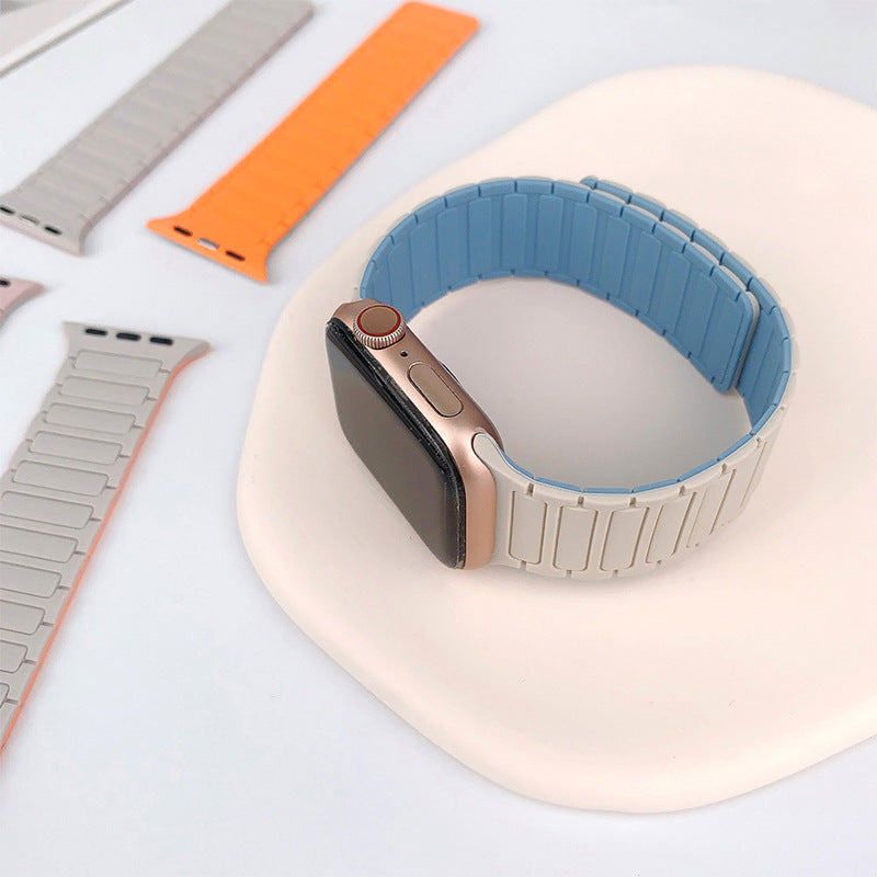 NovaFlex Magnetic Silicone Strap for Apple Watch Models