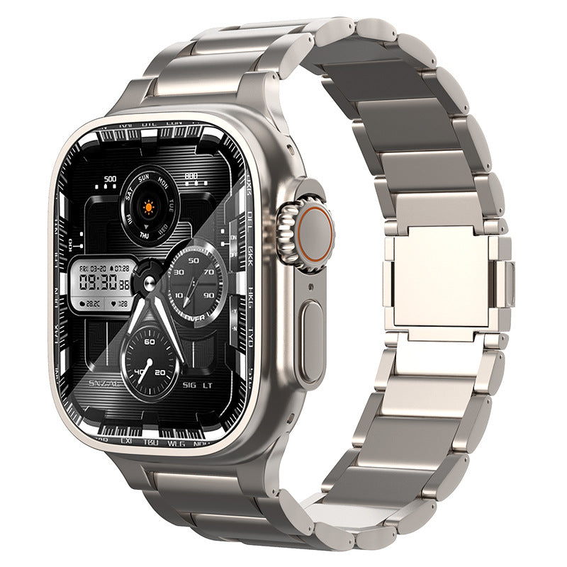 PulseForge Titanium Pro Strap for Apple Watch Ultra With DLC Clasp