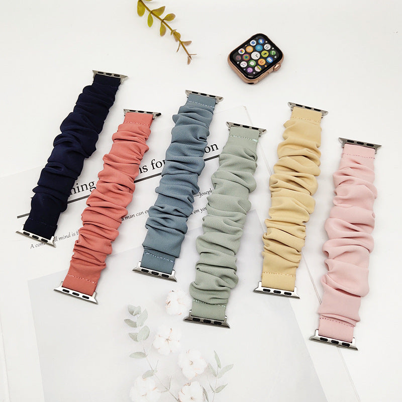 NovaLux Scrunchie Band For Apple Watch Luxe Comfort