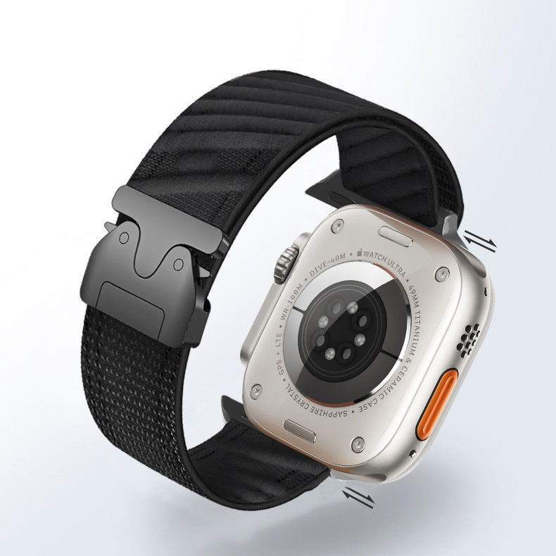 AeroWeave Köper-Nylon Fallschirm-Schnallenband für Apple Watch