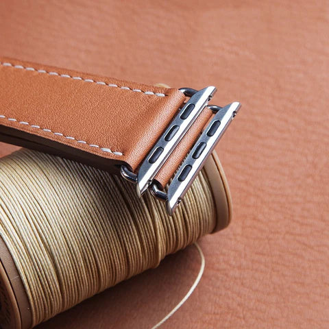 Averon Genuine Leather Hand-Stitched Strap for Apple Watch