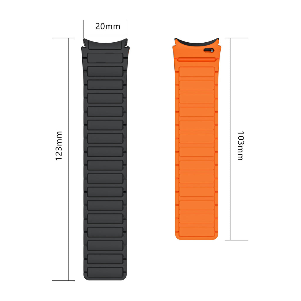 FluxFit Magnetic Silicone Band for Galaxy Watch 4-7