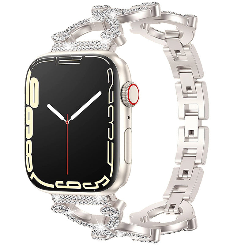 LuxeLink Diamond Link Pro Bracelet for Apple Watch