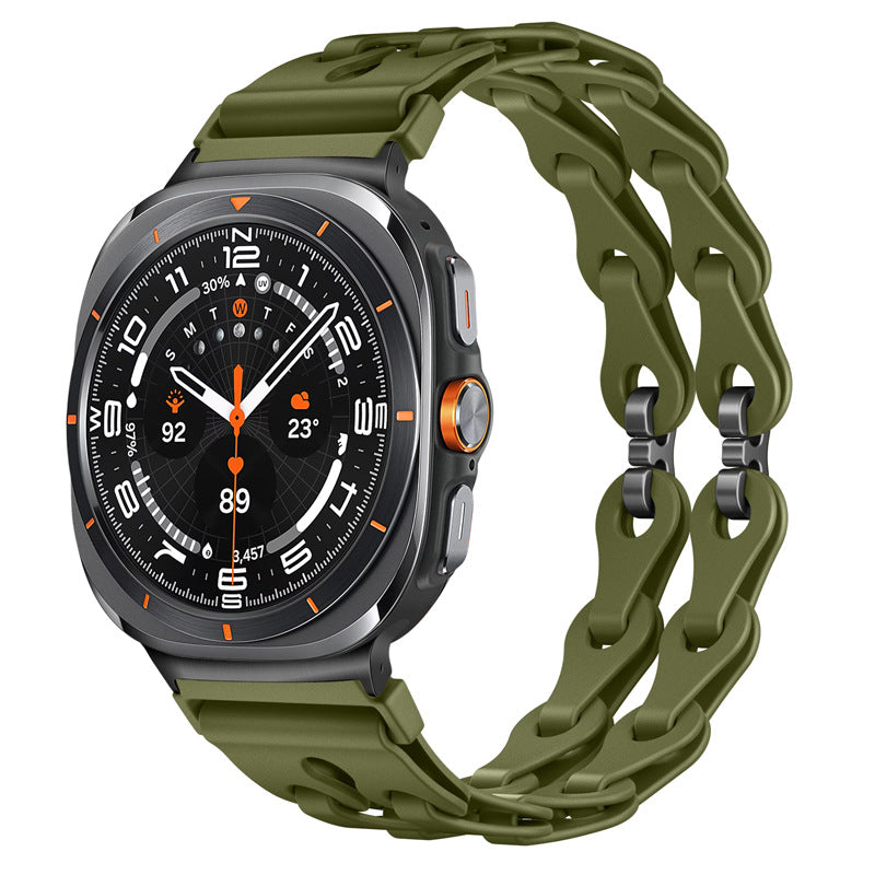 VitaFlex Silicone Sport Strap for Galaxy Watch Ultra 47mm