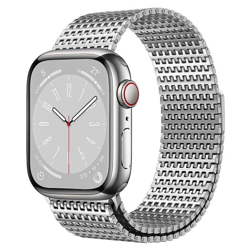 Aetheris Corbusier-Inspired Steel Magnetic Band For Apple Watch