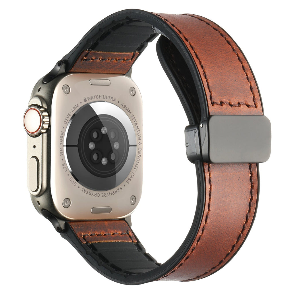 NovaFlex Silicone Leather Magnetic Strap With N52 Magnet