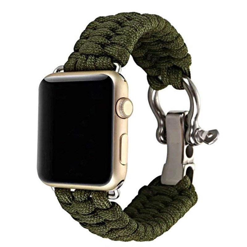 PathRidge Paracord Survival Band for Apple Watch Outdoor