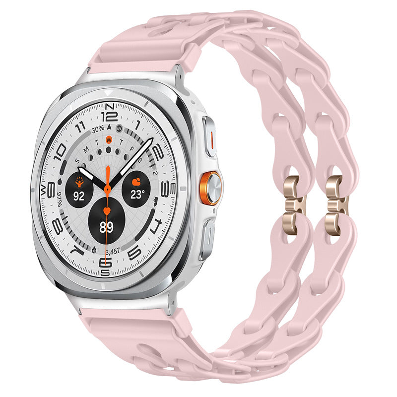 VitaFlex Silicone Sport Strap for Galaxy Watch Ultra 47mm