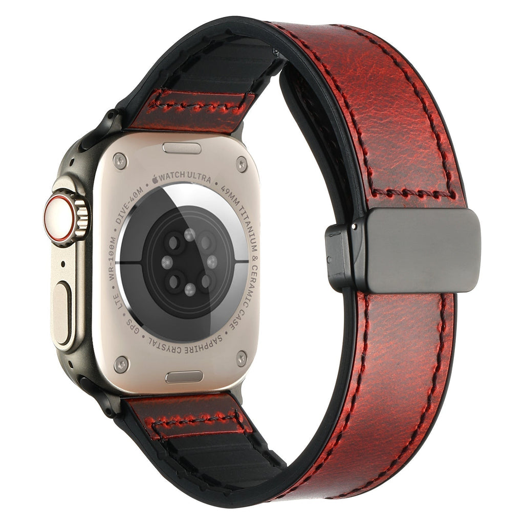 NovaFlex Silicone Leather Magnetic Strap With N52 Magnet