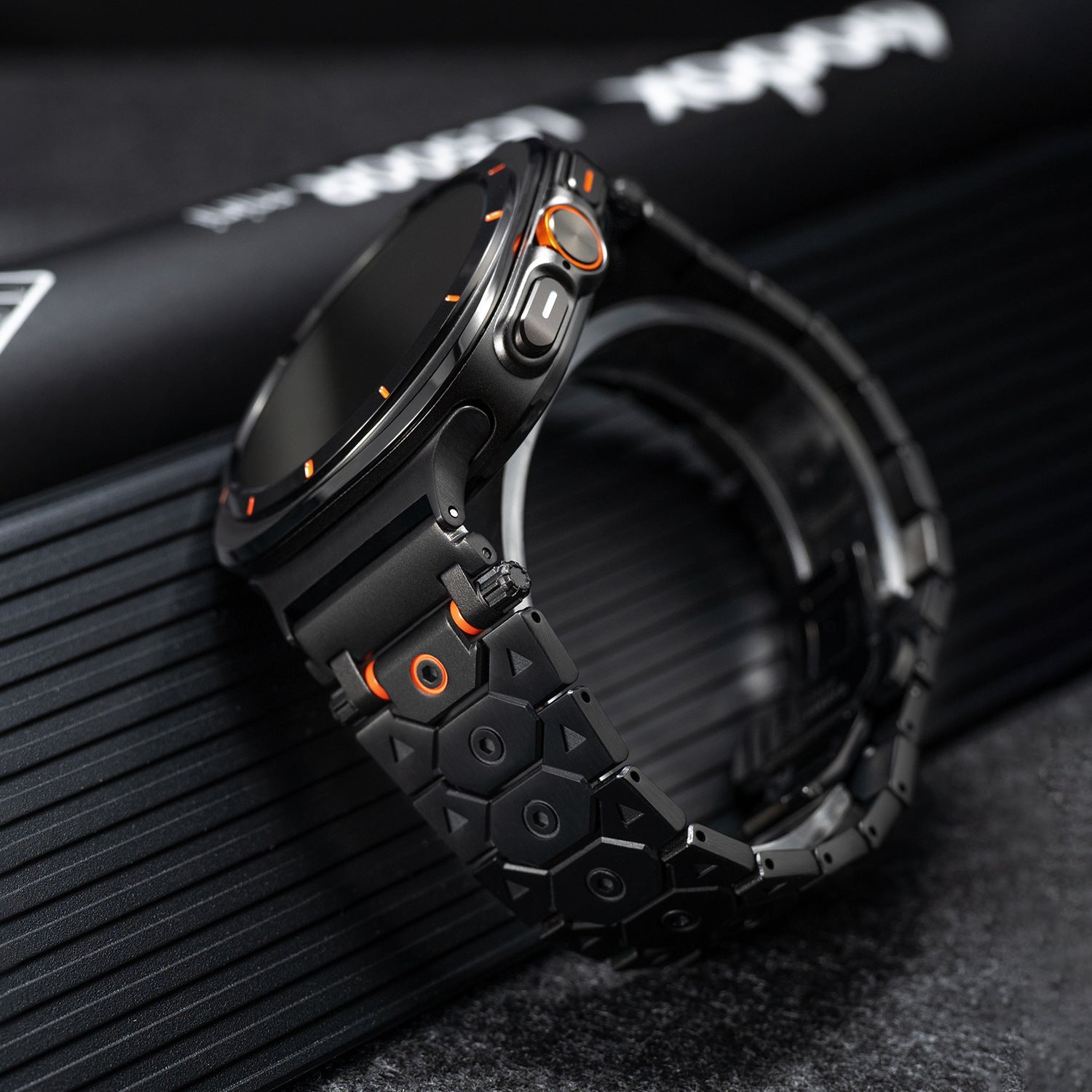 Nova Geometric Stainless Steel Strap for Galaxy Ultra