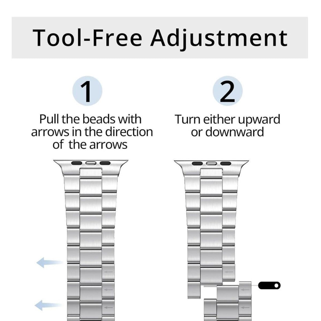 AuroraLink 26mm Stainless Steel Band for Apple Watch Ultra