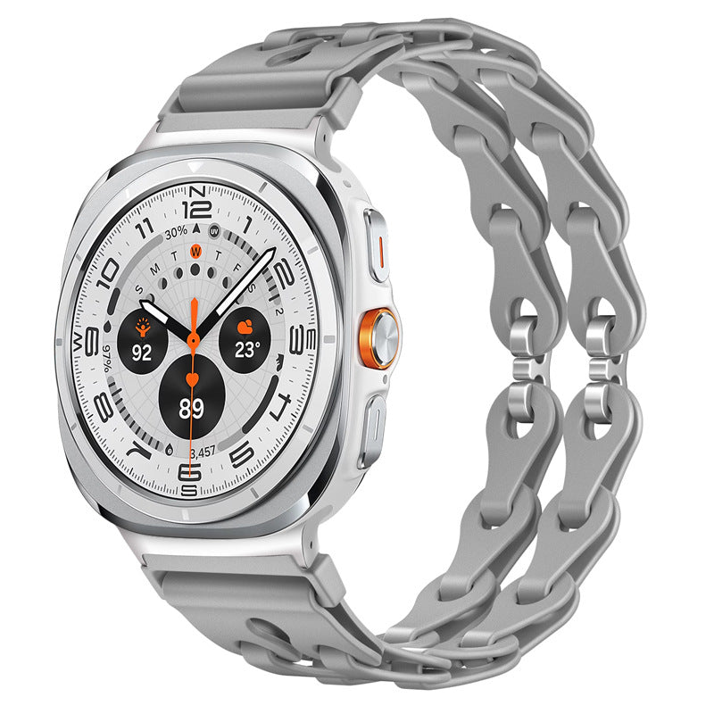 VitaFlex Silicone Sport Strap for Galaxy Watch Ultra 47mm