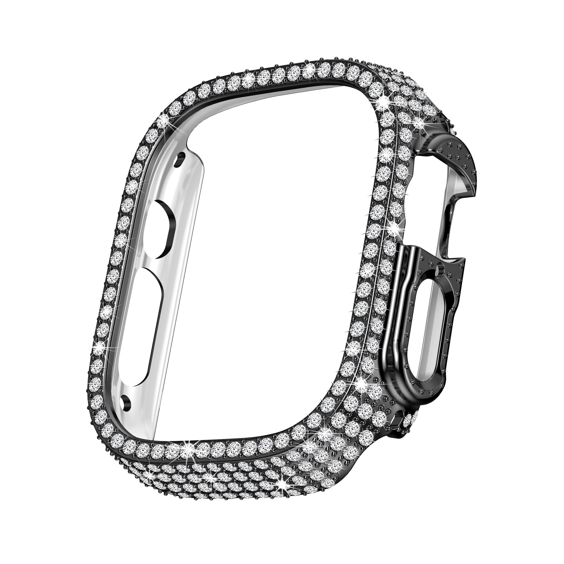 GleamLux Diamond Full Cover Case For Apple Watch Elite