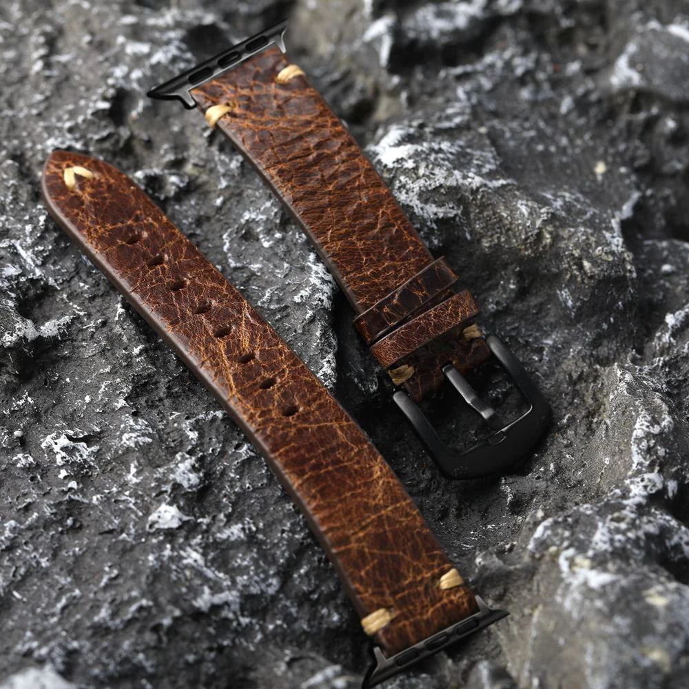 OakTrail Cracked Vintage Handmade Strap for Everyday Bags