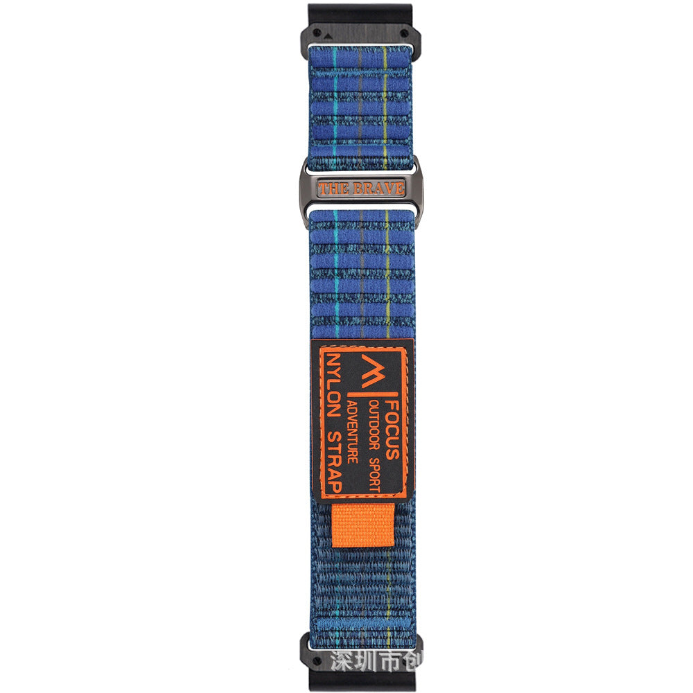 TrailNova Nylonarmband für Samsung Galaxy Uhr 4 5 6 7 Pro