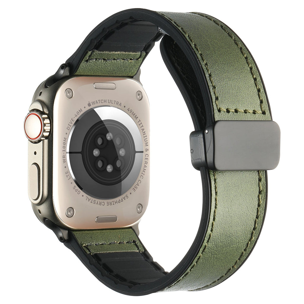 NovaFlex Silicone Leather Magnetic Strap With N52 Magnet