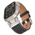 Pioneer Leather Strap for Aurora Smartwatch Titanium Buckle
