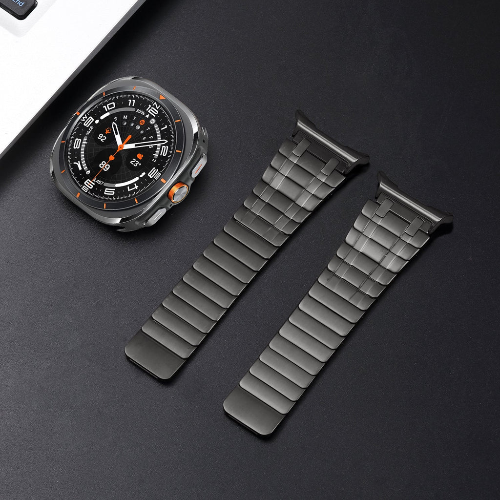 NovaFlex Frosted Steel Magnetic Band for Samsung Watch Ultra