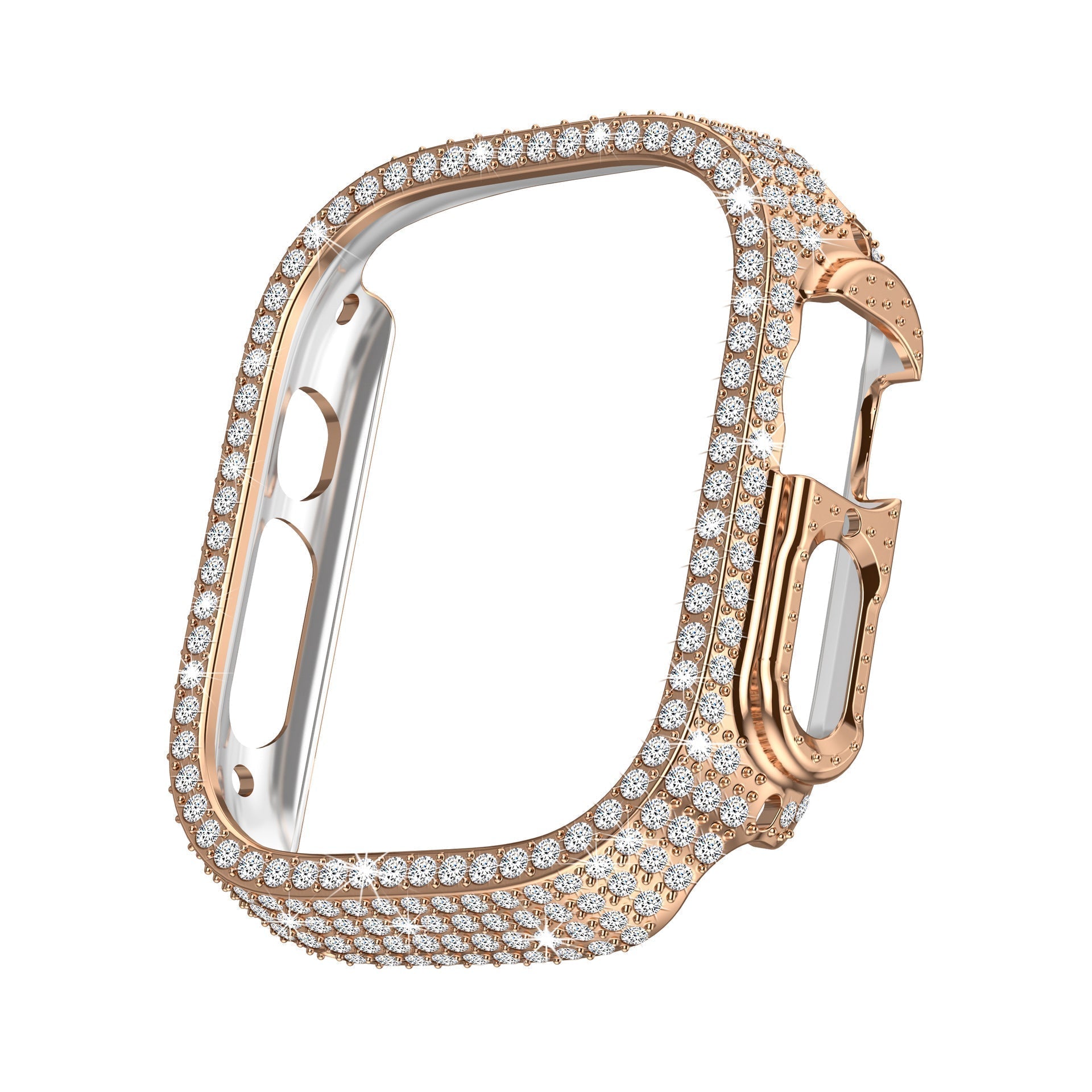 GleamLux Diamond Full Cover Case For Apple Watch Elite