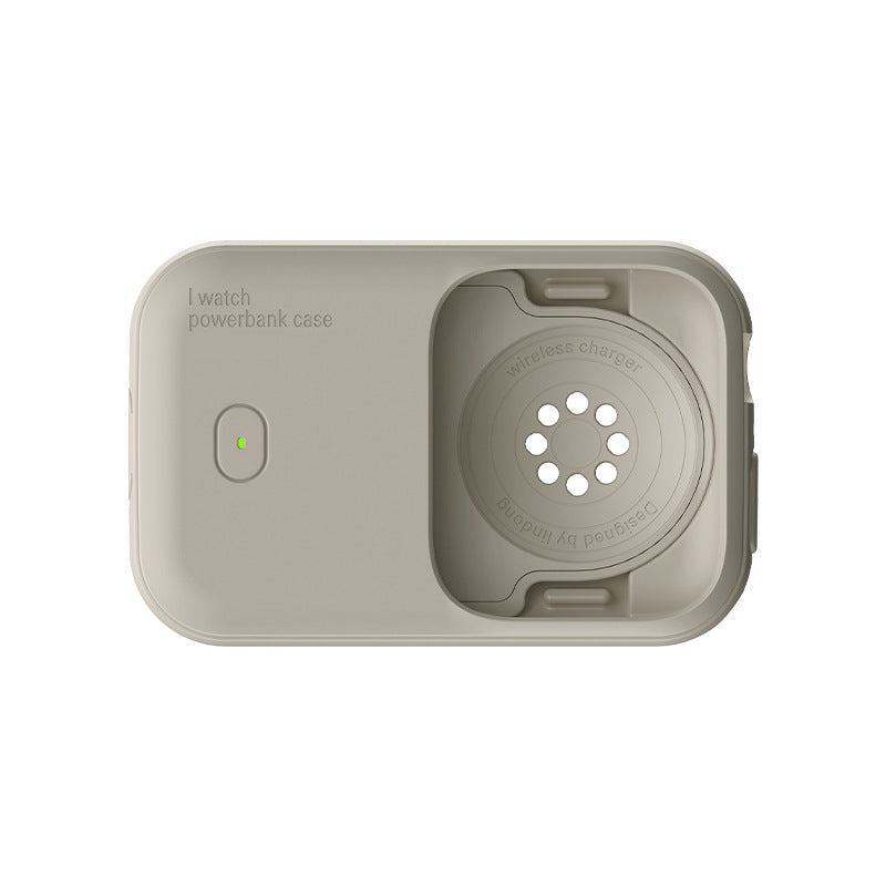 NovaCharge Watch Wireless Power Bank 1200mAh for Travel