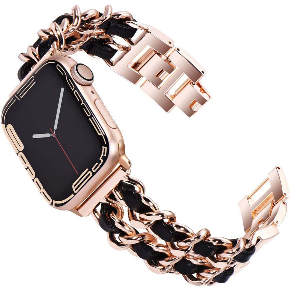 LumaLink Adjustable Stainless Steel Band For Apple Watch
