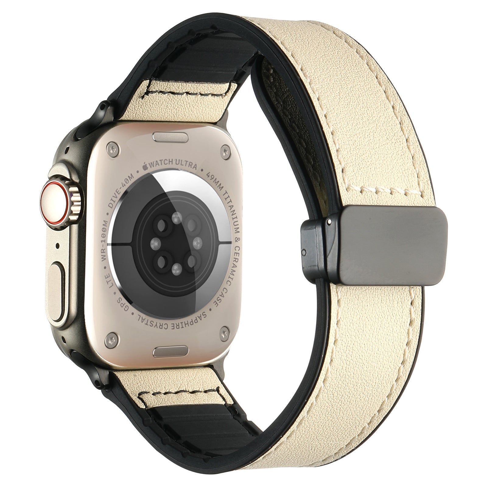 NovaFlex Silicone Leather Magnetic Strap With N52 Magnet