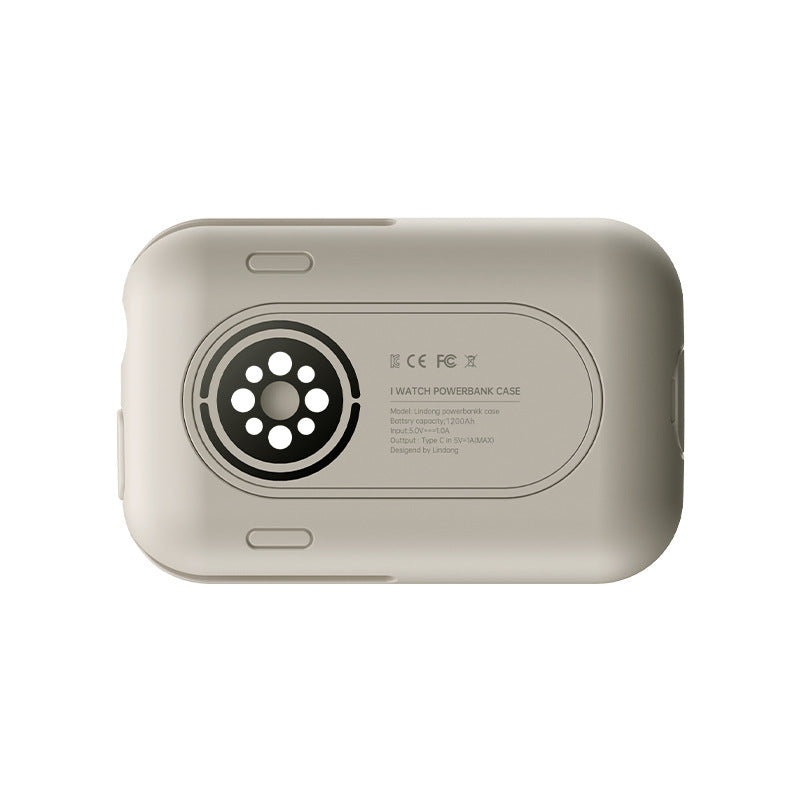 NovaCharge Watch Wireless Power Bank 1200mAh for Travel