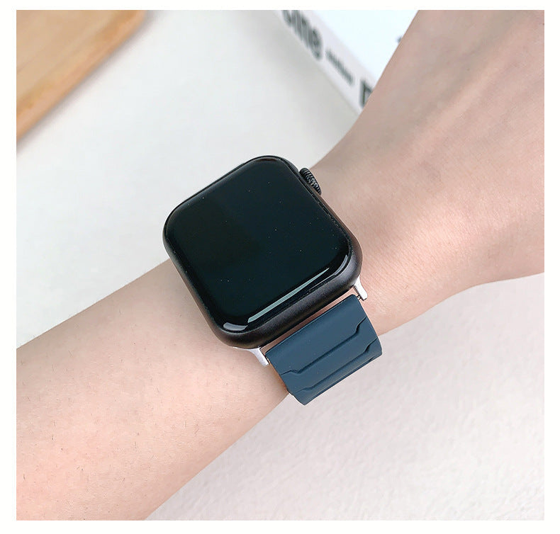 NovaShield Silicone Magnetic Strap For Apple Watch