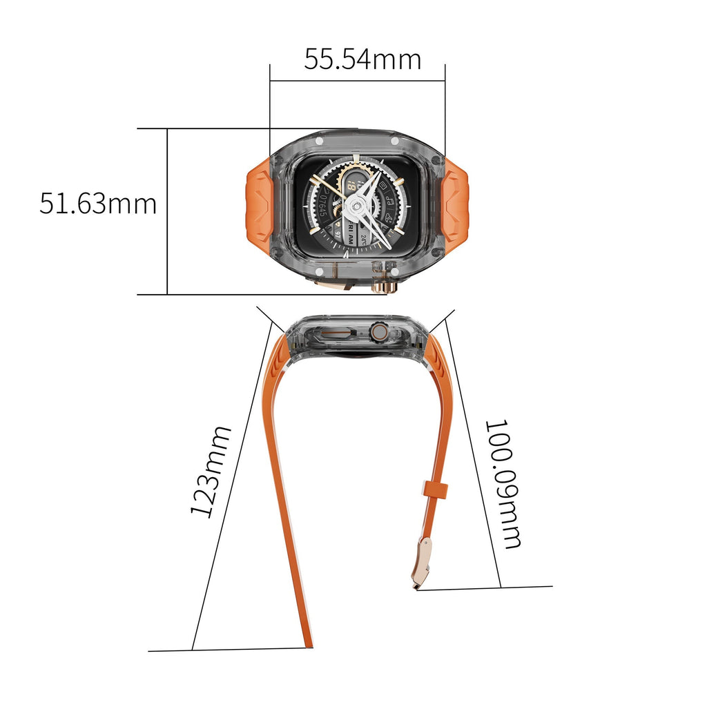 GlacierGuard Apple Watch Case Series Polycarbonate Silicone