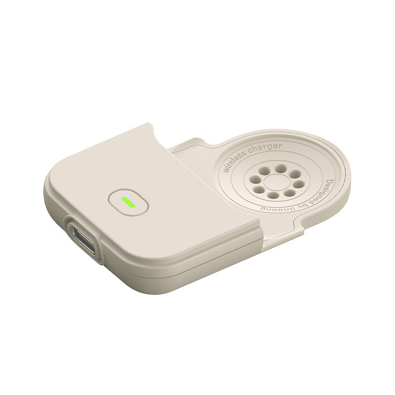 NovaCharge Watch Wireless Power Bank 1200mAh for Travel