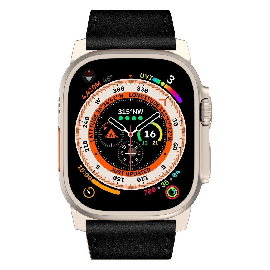 Rockridge Crazy Horse Lederarmband für Apple-Uhr Strapazierfähig