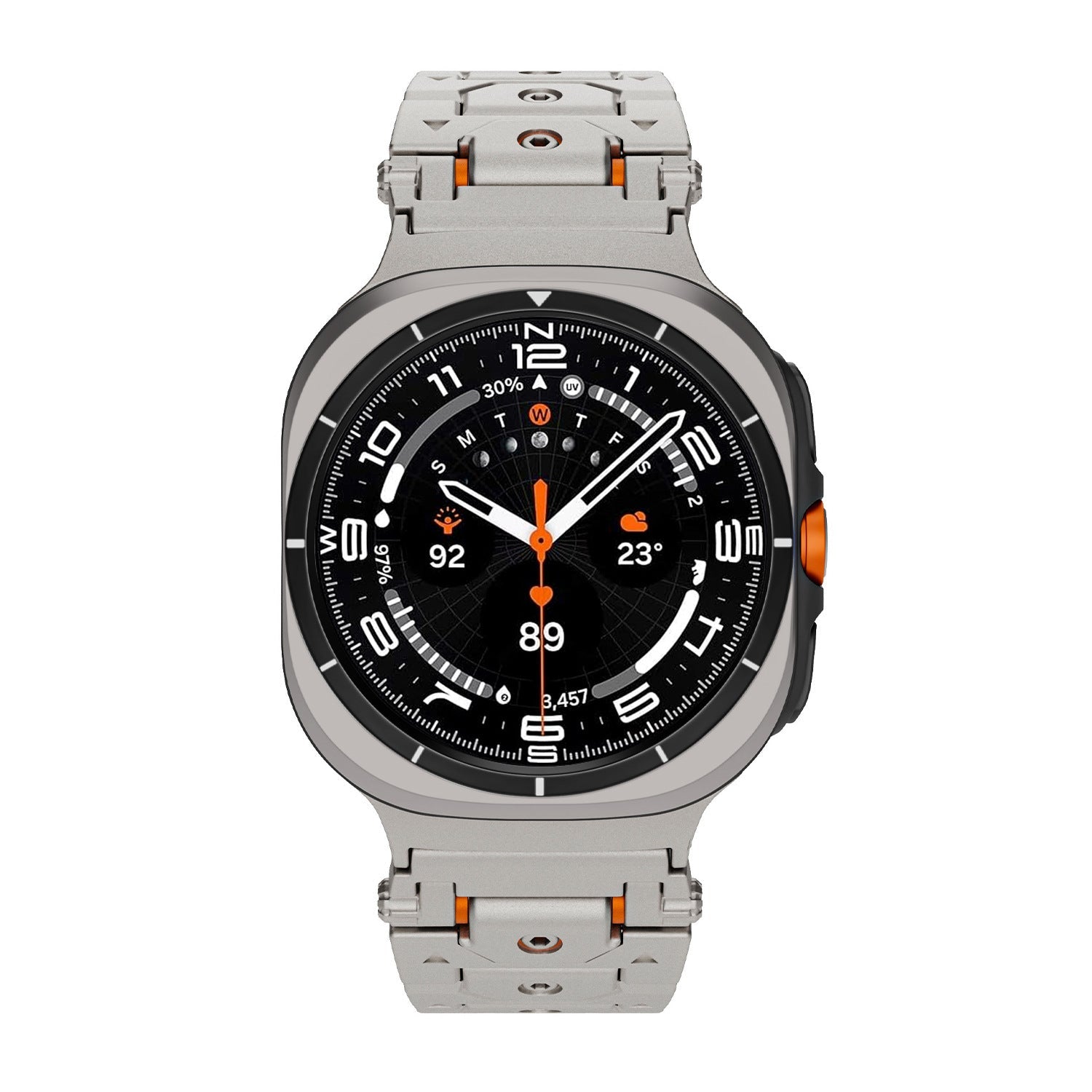 Nova Geometric Stainless Steel Strap for Galaxy Ultra