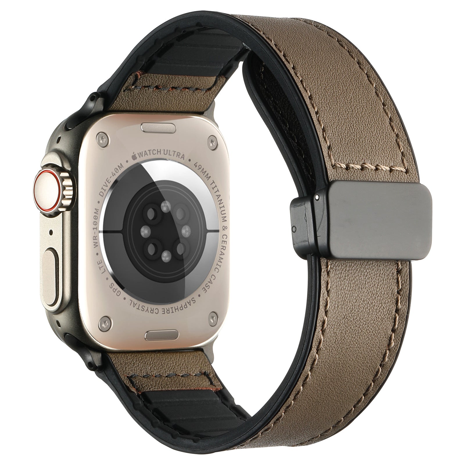 NovaFlex Silicone Leather Magnetic Strap With N52 Magnet