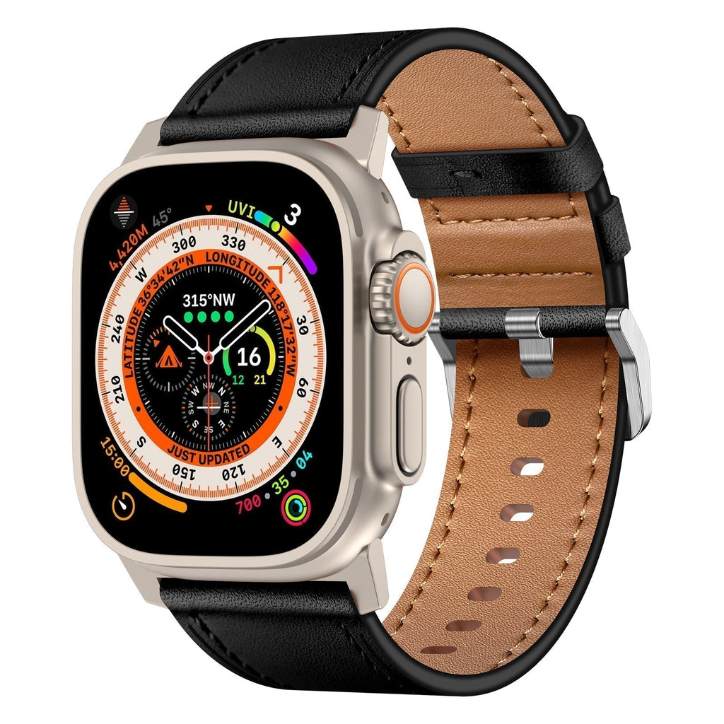 Rockridge Crazy Horse Lederarmband für Apple-Uhr Strapazierfähig