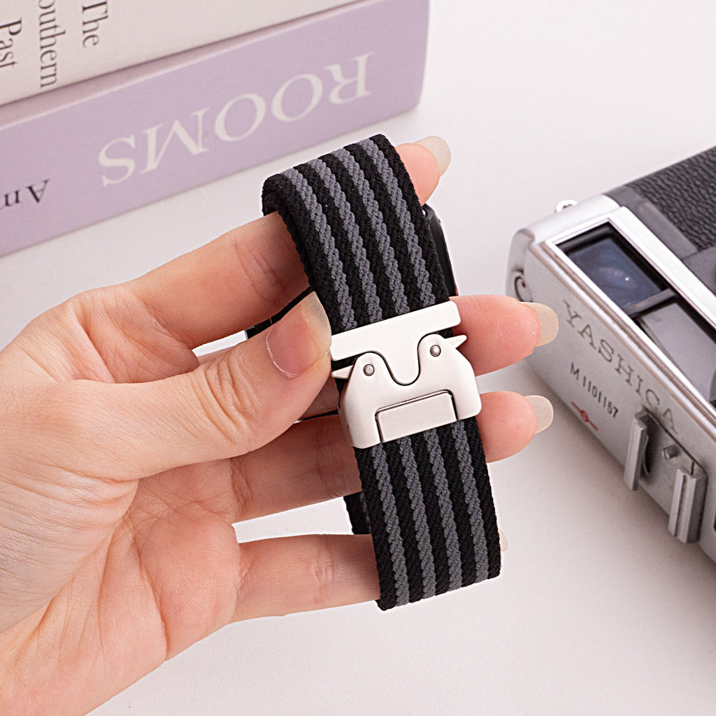 Parachute Buckle Nylon Braided Band for Nova Watch