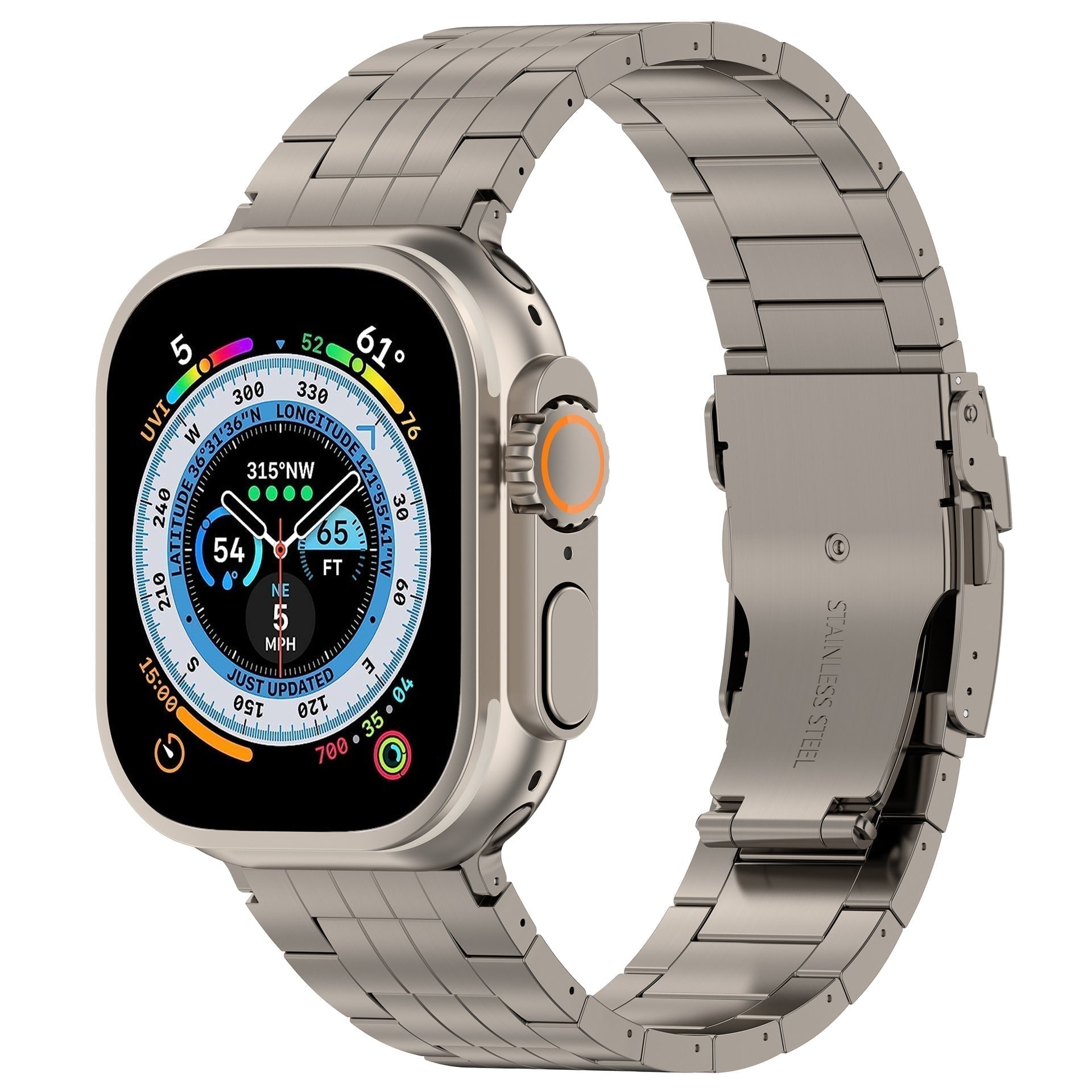 Astra Titanium Watch Band For All Apple Watch Models