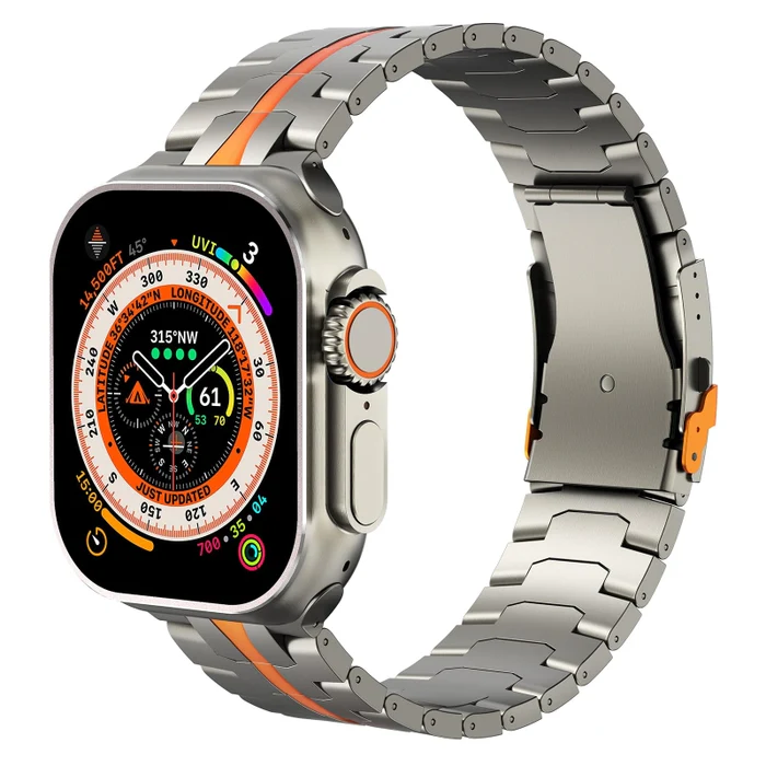 NovaLink Titanium Band For Apple Watch Grade 2 Lightweight
