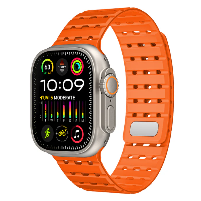 VeloWeave Pro Magnetic Silicone Strap for Apple Watch