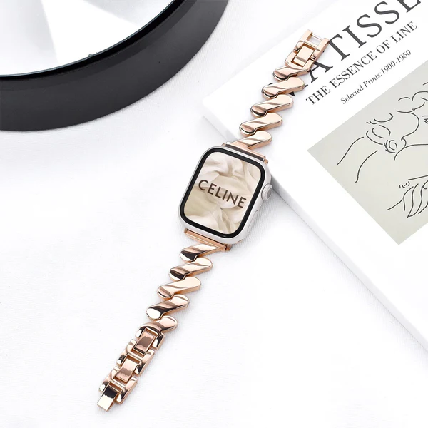 AeroLink Stainless Steel Apple Watch Bracelet Band Premium