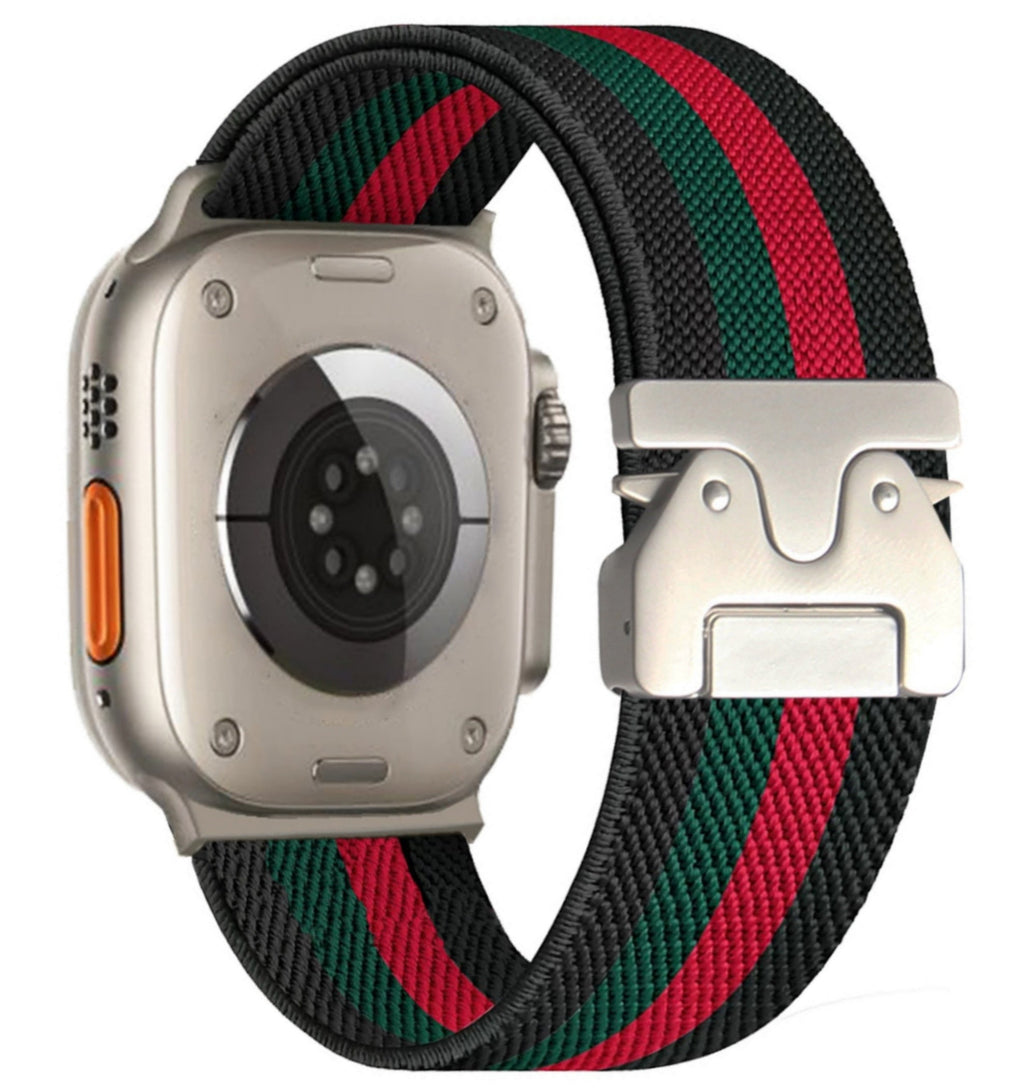 Parachute Buckle Nylon Braided Band for Nova Watch