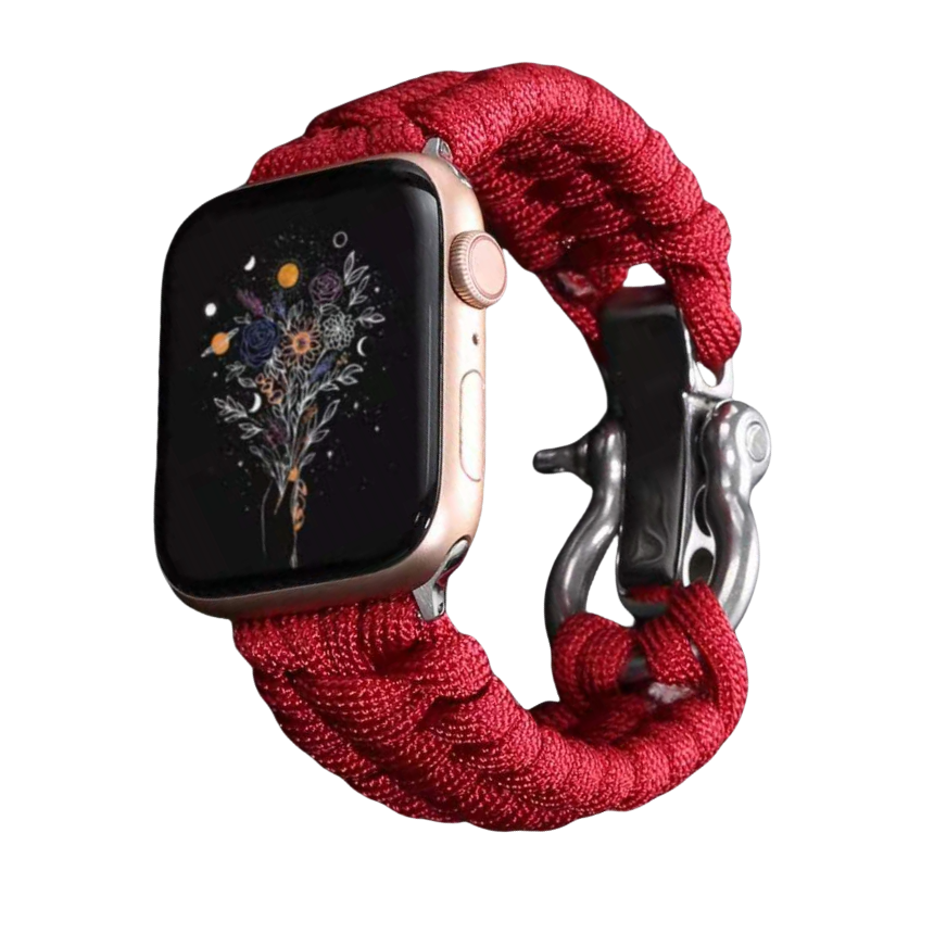 PathRidge Paracord Survival Band for Apple Watch Outdoor