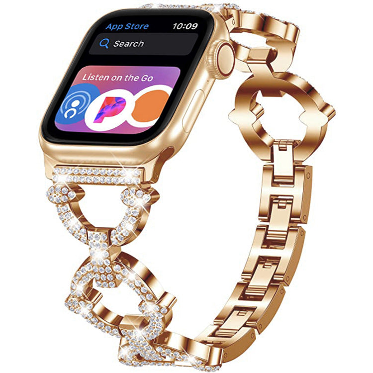 LuxeLink Diamond Link Pro Bracelet for Apple Watch