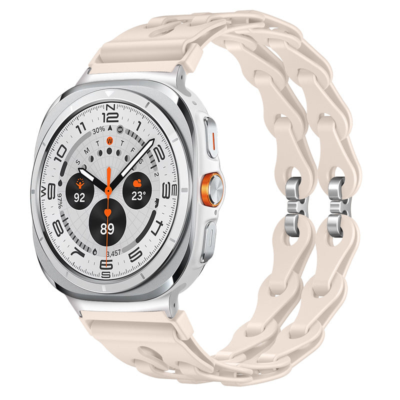 VitaFlex Silicone Sport Strap for Galaxy Watch Ultra 47mm